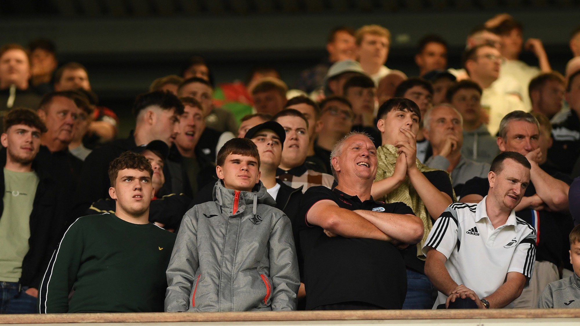 Fan gallery Blackburn Rovers v Swansea City Swansea
